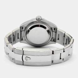 Pre Owned Rolex Pink 18K White Gold Oystersteel Datejust M279174-0018 Women's Wristwatch 28 mm