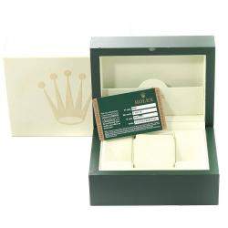 Pre Owned Rolex Pink Diamonds 18K White Gold And Stainless Steel Datejust 179174 Women's Wristwatch 26 mm