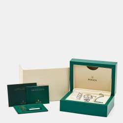 Pre Owned Rolex Silver Oystersteel Oyster Perpetual 124200-0001 Women's Wristwatch 34 mm