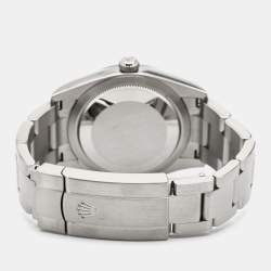 Pre Owned Rolex Silver Oystersteel Oyster Perpetual 124200-0001 Women's Wristwatch 34 mm