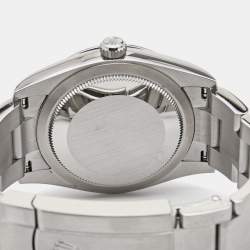 Pre Owned Rolex Silver Oystersteel Oyster Perpetual 124200-0001 Women's Wristwatch 34 mm