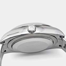 Pre Owned Rolex Silver Oystersteel Oyster Perpetual 124200-0001 Women's Wristwatch 34 mm