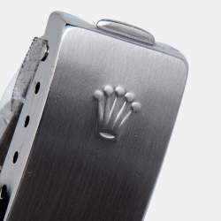 Pre Owned Rolex Black 18K Yellow Gold Stainless Steel Datejust 69173 Women's Wristwatch 26 mm