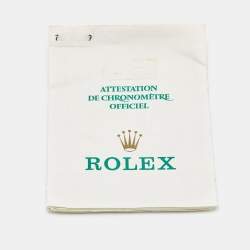 Pre Owned Rolex Champagne 18K Yellow Gold And Stainless Steel Datejust 69173 Women's Wristwatch 26 mm