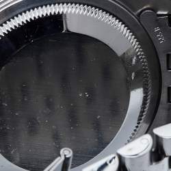 Pre Owned Rolex Silver Sunburst 18K White Gold Stainless Steel Datejust 16234 Men's Wristwatch 36 mm