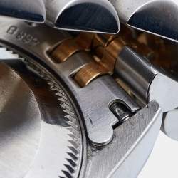 Pre Owned Rolex Champagne 18K Yellow Gold And Stainless Steel Datejust 69173 Women's Wristwatch 26 mm