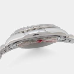 مملوكة مسبقًا Rolex Pink 18K White Gold Stainless Steel Diamond Datejust 116244-0004 Women's Wristwatch 36 mm