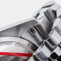 مملوكة مسبقًا Rolex Pink 18K White Gold Stainless Steel Diamond Datejust 116244-0004 Women's Wristwatch 36 mm