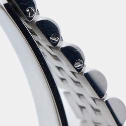 مملوكة مسبقًا Rolex Pink 18K White Gold Stainless Steel Diamond Datejust 116244-0004 Women's Wristwatch 36 mm