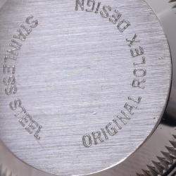 Pre Owned Rolex White 18k Yellow Gold And Stainless Steel Datejust 69173 Automatic Women's Wristwatch 26 mm