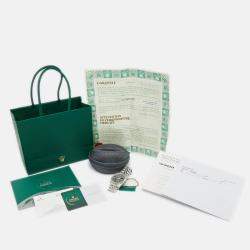 مملوكة مسبقًا Rolex Black 18K White Gold & Stainless Steel Datejust 16234 Men's Wristwatch 36 mm