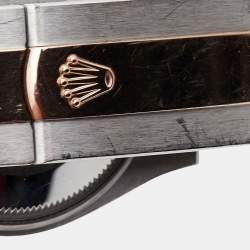 Pre Owned Rolex Chocolate 18K Everose Gold Oystersteel Diamond Datejust M278341RBR-0027 Women's Wristwatch 31 mm