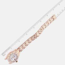 Rolex Pearlmaster Mother of Pearl Dial Rose Gold Diamond Ladies Watch 80315 29 mm