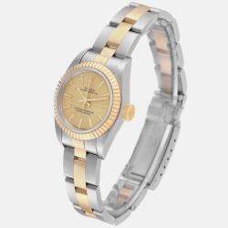 Rolex Oyster Perpetual Steel Yellow Gold Ladies Watch 67193 24 mm