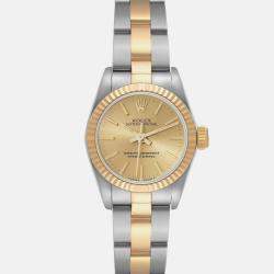 Rolex Oyster Perpetual Steel Yellow Gold Ladies Watch 67193 24 mm
