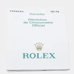 Pre Owned Rolex Ivory 18k Gold Stainless Steel 79173 Women's Wristwatch 26 mm