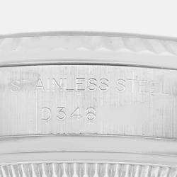 Rolex Datejust Steel White Gold Silver Dial Ladies Watch 26 mm