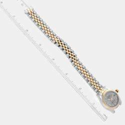 Rolex Datejust Steel Yellow Gold Slate Dial Ladies Watch 26 mm