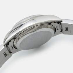 Pre Owned Rolex Salmon Stainless Steel Oyster Perpetual 67180 Automatic Women's Wristwatch 25 mm