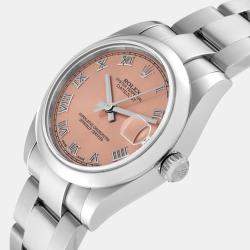 Rolex Midsize Datejust Salmon Dial Steel Ladies Watch 31.0 mm