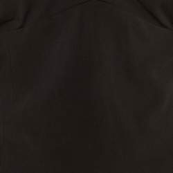 Pre Owned Ronny Kobo Black Crepe Andrea Off-The-Shoulder Mini Dress M