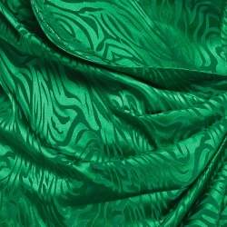 مملوكة مسبقًا Ronny Kobo Green Silk Blend Draped Mini Dress M