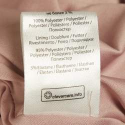 Pre Owned Rotate Birger Christensen Rapture Rose Sequin Mesh Sirin Dress S