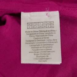 ROTATE Birger Christensen Pink Cut-Out Kaya Jacquard Mini Dress S