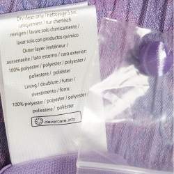 ROTATE Birger Christensen Purple Jaquard Mini Dress M