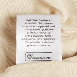 Pre Owned ROTATE BIRGER CHRISTENSEN Beige Sequin Embellished Alicia Pants M