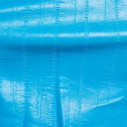 مملوكة مسبقًا توب روتيت حزام من الجلد الصناعي الأزرق بدون حمالات مقاس وسط