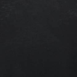 RTA Black Cotton Distressed Crop T-Shirt L