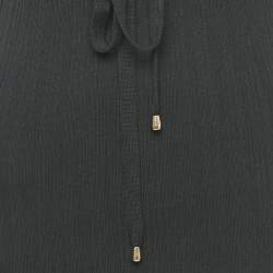 Pre Owned Runaway The Label Black Knit Cut-out Maxi Dress S
