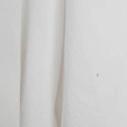 Pre Owned Sagaza White Cotton Wrap Mini Skirt M