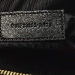 مملوكة مسبقًا Saint Laurent Gaby Cosmetic Pouch Black Quilted Leather