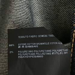 Pre Owned Saint Laurent Navy Blue Denim Skinny Jeans M