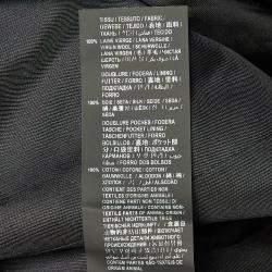 Pre Owned Saint Laurent Paris Black Wool Tailored Blazer L