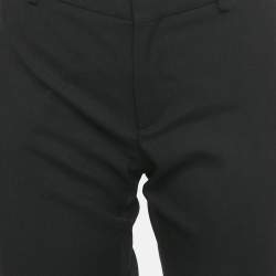 Pre Owned Saint Laurent Black Wool Trousers M