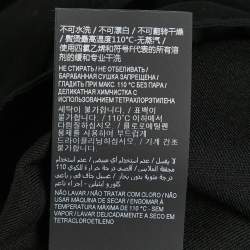 Pre Owned Saint Laurent Black Wool Formal Trousers M 