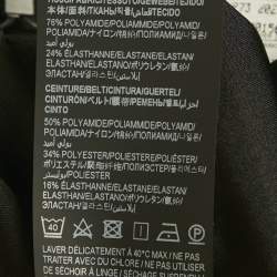 مملوكة مسبقًا Saint Laurent Paris Black Logo Waistband Jersey Leggings M