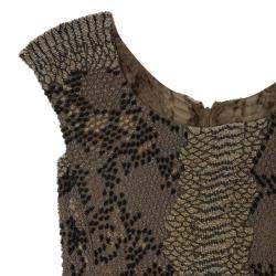 Saint Laurent Paris Snake Print Gown M