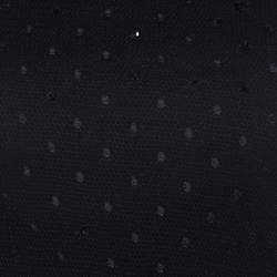 Pre Owned توب سان لوران باريس أسود خرز مزخرف أكمام طويلة شبكة XS