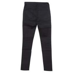 Pre Owned Saint Laurent Paris Black Denim Skinny Jeans S