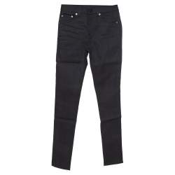 Pre Owned Saint Laurent Paris Black Denim Skinny Jeans S