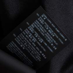 Pre Owned Saint Laurent Brown Python Skin High Waist Shorts M