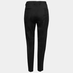 Saint Laurent Black Wool Trousers L
