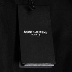 Saint Laurent Black Wool Trousers L