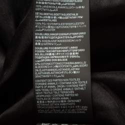 Pre Owned Saint Laurent Black Wool Wide Leg Trousers XL