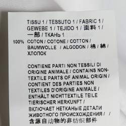 Pre Owned Saint Laurent Paris White Cotton Button Front Shirt L