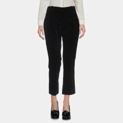 Pre Owned Saint Laurent Black Corduroy Pants L (FR 40)